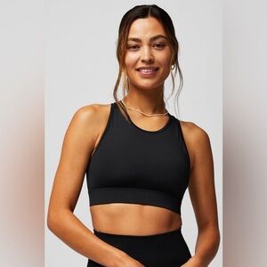 *FABLETICS* Classic Black Trinity High-Impact Sports Bra Top NWT Size XS